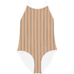 بدلة سباحة BURBERRY Mini Sandie Check من قطعة واحدة للفتيات (الأطفال الصغار/الأطفال الكبار) in Saudi Arabia