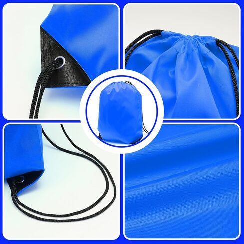 72Pcs Drawstring Bags Bulk 12 Colors Drawstring Backpack Cinch Bag Sport Gym Bags String Backpack Bag in Saudi Arabia
