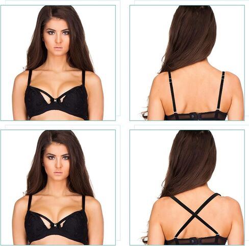 Eurzom 12 Pairs Adjustable Swimsuit Straps Replacement Removable Spare Swimming Bathing Suit Strap Detachable Swimsuit Straps Swim for Women Girls Bikini Strapless Top, 12 Colors in Saudi Arabia