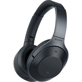 Sony MDR-1000X/B Black Hi-Res Bluetooth Wireless Noise Cancelling Headphones (Renewed) in Kuwait