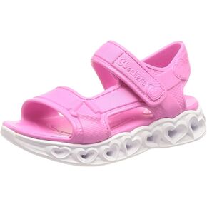 صندل للفتيات من Skechers Foamies Heart Lights 308045L (طفل صغير/طفل كبير) in Kuwait