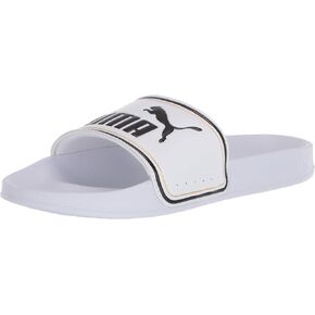 PUMA Leadcat Slide Sandal, White Team Gold Black, 14 M US in Kuwait