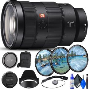 Sony FE 24-70mm f/2.8 GM Lens (SEL2470GM) + Filter Kit + Lens Cap Keeper + Cleaning Kit + More (Renewed) | For Photography & Video | Includes Filter Kit + Cleaning Kit + Cap Keeper + More in Kuwait