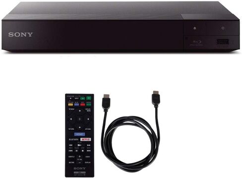 Sony BDP-S6700 4K Upscaling 3D Streaming Blu-ray Disc Player with 6ft High Speed HDMI Cable in Saudi Arabia
