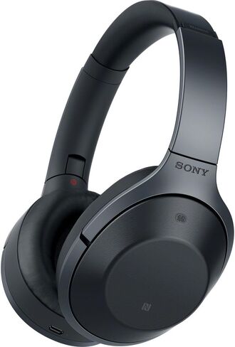 Sony MDR-1000X/B Black Hi-Res Bluetooth Wireless Noise Cancelling Headphones (Renewed) in Saudi Arabia