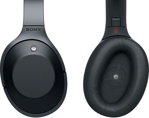 Sony MDR-1000X/B Black Hi-Res Bluetooth Wireless Noise Cancelling Headphones (Renewed) in Saudi Arabia