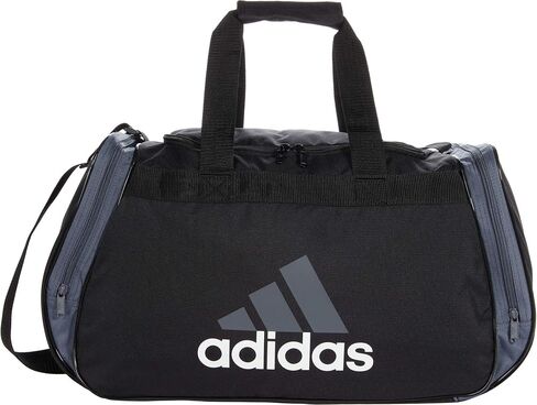 adidas Defender II Medium Duffel Black/Storm Grey One Size in Saudi Arabia