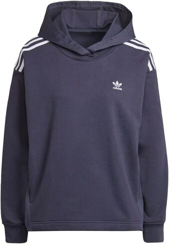adidas Originals Women's Adicolor Classics Woven Back Loose Hoodie in Saudi Arabia