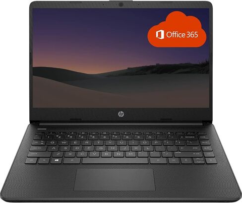 HP Pavilion Laptop (2022 Model), 14-inch Micro-Edge HD Display, AMD Athlon Gold 3150U, 8GB RAM, 128GB SSD, Thin & Portable, Webcam, HDMI, Wi-Fi, Bluetooth, Windows 10, 1 Year of Office 365 in Saudi Arabia