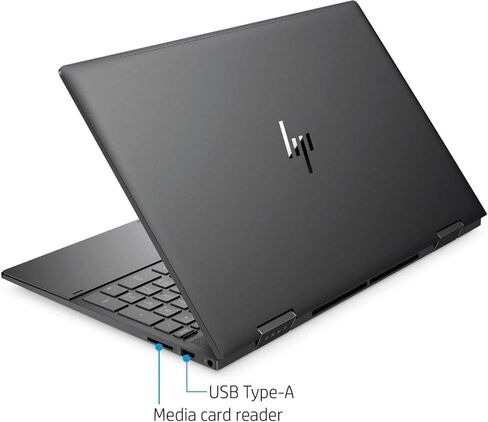 HP - Envy x360 لاب توب 2 في 1 بشاشة لمس 15.6 بوصة - AMD Ryzen 7 - ذاكرة 8 جيجا بايت - SSD 512 جيجا بايت - أسود in Saudi Arabia
