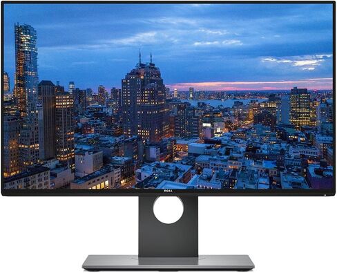 Dell Ultrasharp 24 inch Infinity Edge Monitor - U2417H, Full HD 1920 X 1080 At 60 Hz|Ips, Anti-Glare with Hard Coat 3H|Vesa Mounting Support|Tilt|Pivot|Swivel|Height Adjustable Stand in Saudi Arabia