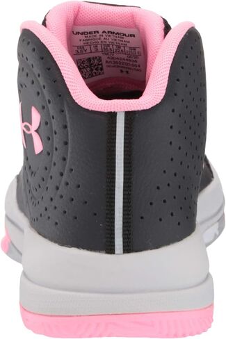 Under Armour Grade School Jet 2019 Basketball Shoe, Black (004)/Halo Gray, 4 US Unisex Big Kid in Kuwait