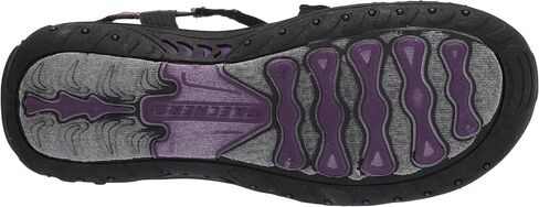 Skechers Women's Reggae-Native VIBEZ Sport Sandal, Black Multi, 11 in Kuwait