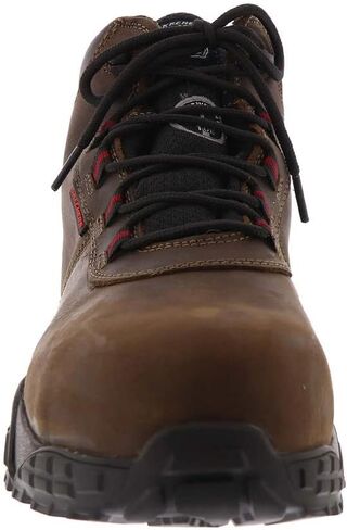 Skechers Men's Work Treadix - Trental Alloy Toe Boots in Saudi Arabia