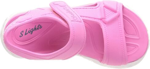 صندل للفتيات من Skechers Foamies Heart Lights 308045L (طفل صغير/طفل كبير) in Kuwait