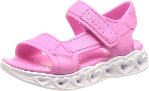 صندل للفتيات من Skechers Foamies Heart Lights 308045L (طفل صغير/طفل كبير) in Kuwait