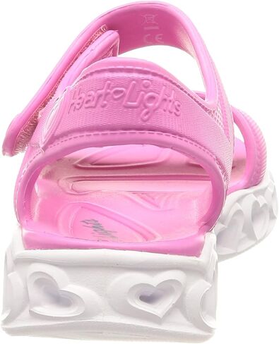 صندل للفتيات من Skechers Foamies Heart Lights 308045L (طفل صغير/طفل كبير) in Kuwait