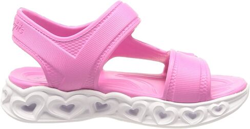 صندل للفتيات من Skechers Foamies Heart Lights 308045L (طفل صغير/طفل كبير) in Kuwait