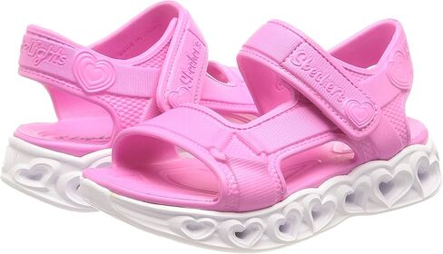 صندل للفتيات من Skechers Foamies Heart Lights 308045L (طفل صغير/طفل كبير) in Kuwait