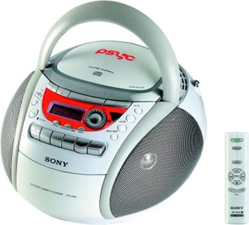 Sony CFD-E90 CD Radio Cassette Recorder (White) in Saudi Arabia