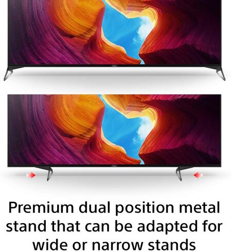 Sony X950H 65-inch TV: 4K Ultra HD Smart LED TV with HDR and Alexa Compatibility - 2020 Model in Saudi Arabia