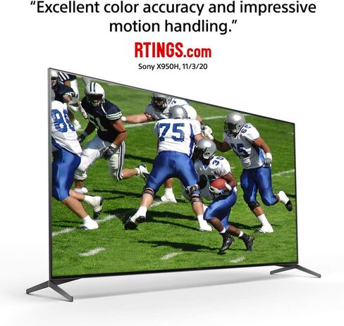 Sony X950H 65-inch TV: 4K Ultra HD Smart LED TV with HDR and Alexa Compatibility - 2020 Model in Saudi Arabia