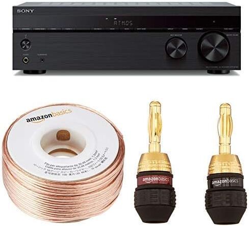 سوني جهاز استقبال صوت محيطي للمسرح المنزلي STR-DH790 7.2 قنوات : 4K HDR ودولبي اتموس وبلوتوث اسود in Kuwait