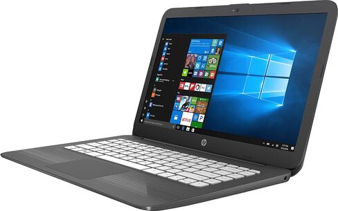 HP Stream 14-cb012wm, 14" HD Display, Intel N3060, 4GB RAM, 32GB SDD, Windows 10 Home S Mode, Gray in Saudi Arabia