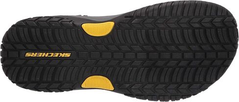 Skechers mens Open Toe Sandal W/ Strap Closure in Saudi Arabia