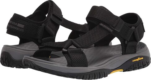 Skechers mens Open Toe Sandal W/ Strap Closure in Saudi Arabia