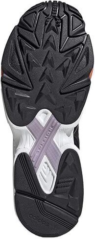 adidas Men's YUNG-96 Chasm Low Athletic Shoes (Black/Black/Coral in Saudi Arabia