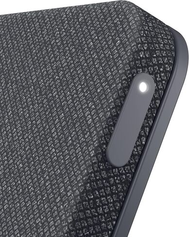 Dell Dual Charge Dock HD22Q - Fabric Wrapped Charging Stand, Type-C Connector, Qi Enabled Charging, Wake-on-Dock, Smartphone Rest, Power Button LED - Magnetite in Saudi Arabia