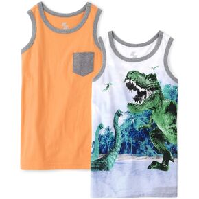 The Children's Place Boys' Pocket Tank Top 2-Pack in Saudi Arabia