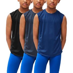 قميص بدون أكمام للتمرين من DEVOPS Boys Baselayer