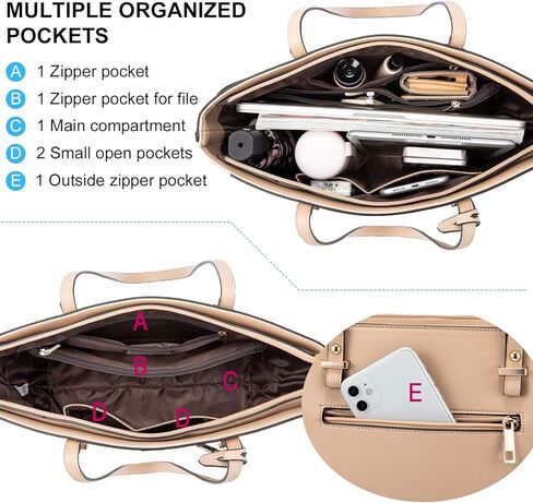 LOVEVOOK Purse for Women Fashion Tote Bag Shoulder Handbags Top Handle Satchel Bags with External Pocket in Kuwait