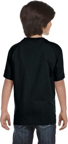 Hanes Boys' Essentials Short Sleeve T-shirt Value Pack, Pack of 6 in Saudi Arabia