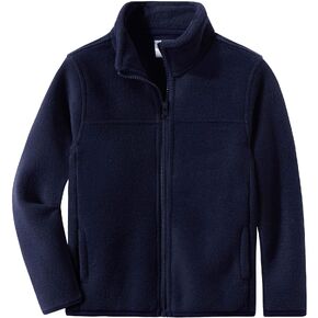 Spring&Gege Youth Solid Full-Zip Polar Fleece Jacket for Children in Saudi Arabia