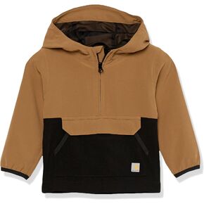 سترة مطر متينة للأطفال الصغار من Carhartt بنصف سحاب ومرن مقاومة للتمزق in Kuwait