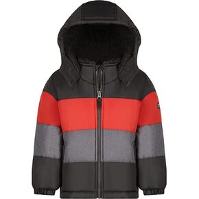 OshKosh B'Gosh Boys' Heavyweight Colorblock Puffer Coat