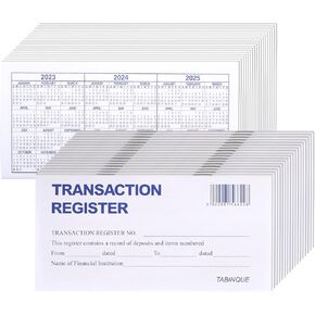18PCS Check Registers for Personal Checkbook, Easy to Read Checkbook Register in Kuwait