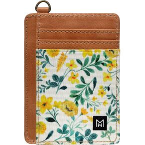 Credit Card Holder Wallet for Women Slim Minimalist Wallet RFID Blocking Leather Wallets Elastic Front Pocket Wallet for Women in Saudi Arabia
