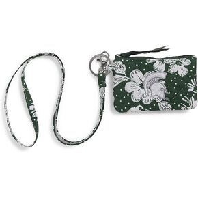 حافظة Vera Bradley Collegiate Zip Id ومجموعة حبل قصير (تتوفر فرق متعددة) وحلقة مفاتيح in Saudi Arabia