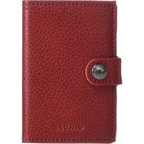 سيكرد محفظة صغيرة من الجلد الطبيعي المدبوغ روسو لحفظ البطاقات بحد اقصى 12 بطاقة, روسو, mini, محفظة للبطاقات in Kuwait