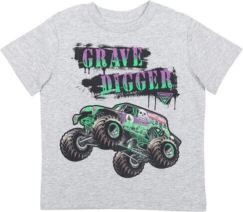 Monster Jam El Toro Loco Zombie Maximum Destruction 4 Pack Graphic T-Shirts Toddler to Big Kid in Kuwait