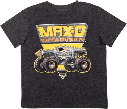 Monster Jam El Toro Loco Zombie Maximum Destruction 4 Pack Graphic T-Shirts Toddler to Big Kid in Kuwait