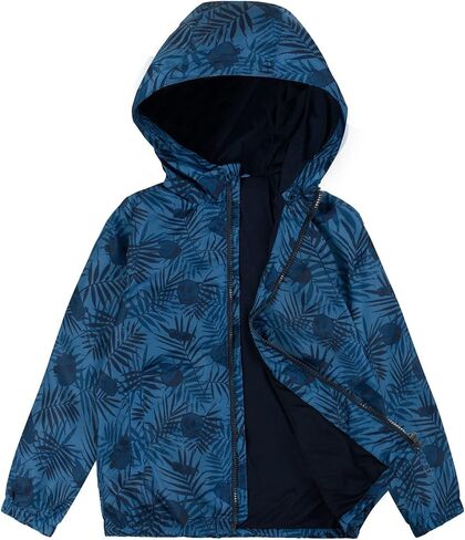 SNOW DREAMS Boys Rain Jackets Lighweight Spring Jacket Raincoat Waterproof Rain Coats Windbreaker in Kuwait