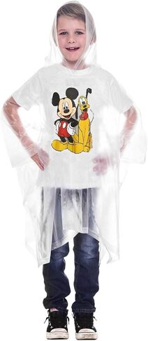 Disney Mickey Mouse Pluto Rain Poncho Hoodie - Youth Size in Saudi Arabia