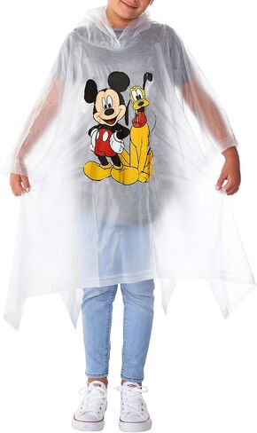 Disney Mickey Mouse Pluto Rain Poncho Hoodie - Youth Size in Saudi Arabia
