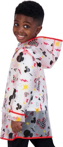 معطف مطر للأولاد من ABG Accessories - معطف مطر ميكي ماوس أو باو باترول للأطفال من عمر 2 إلى 7 سنوات - معطف مطر شفاف in Kuwait