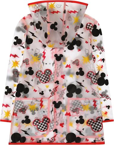 معطف مطر للأولاد من ABG Accessories - معطف مطر ميكي ماوس أو باو باترول للأطفال من عمر 2 إلى 7 سنوات - معطف مطر شفاف in Kuwait